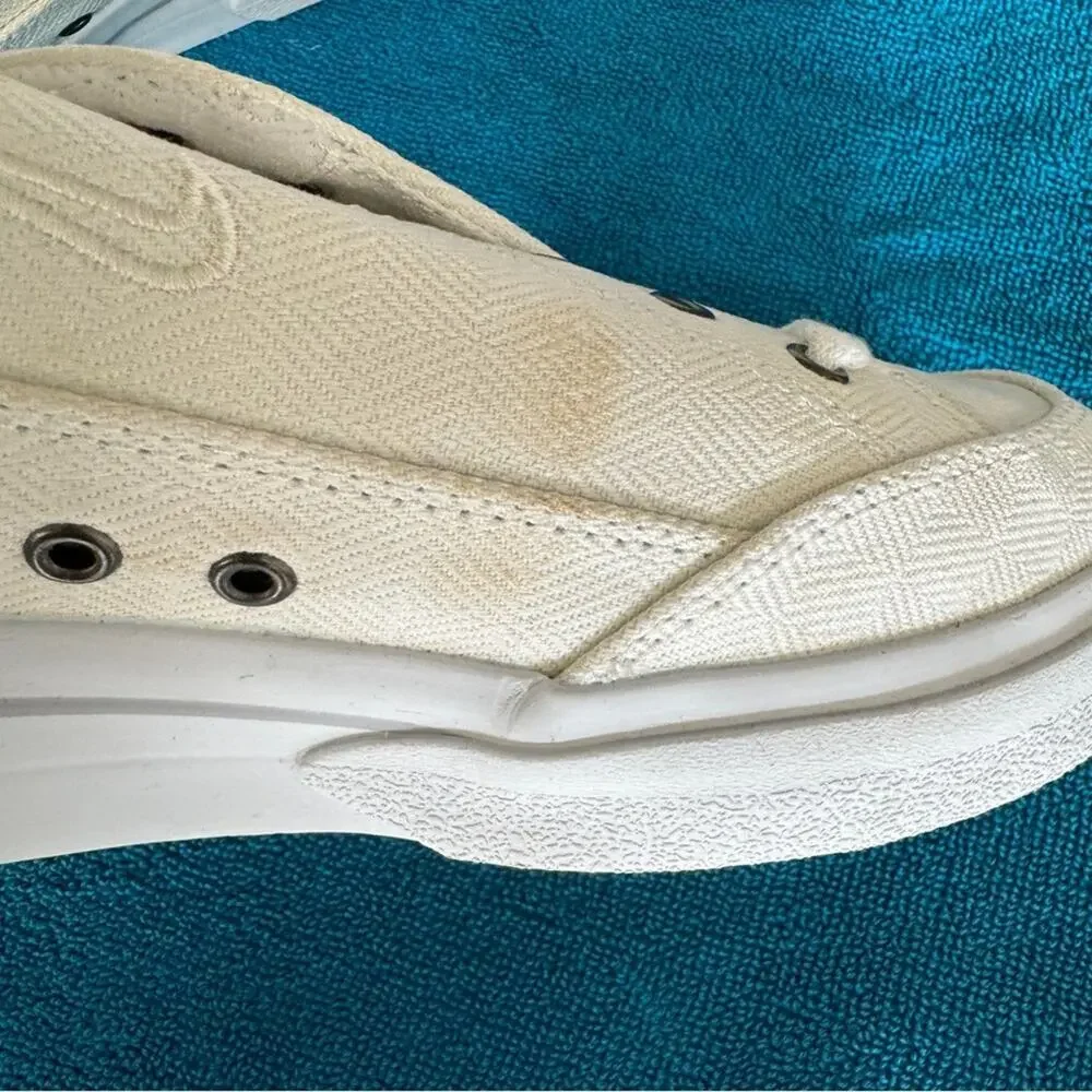 Vintage NIKE GTS White Canvas - Women’s Size 7 - Picture 14 of 16